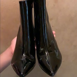 Women’s  black ankle boots gently worn no box